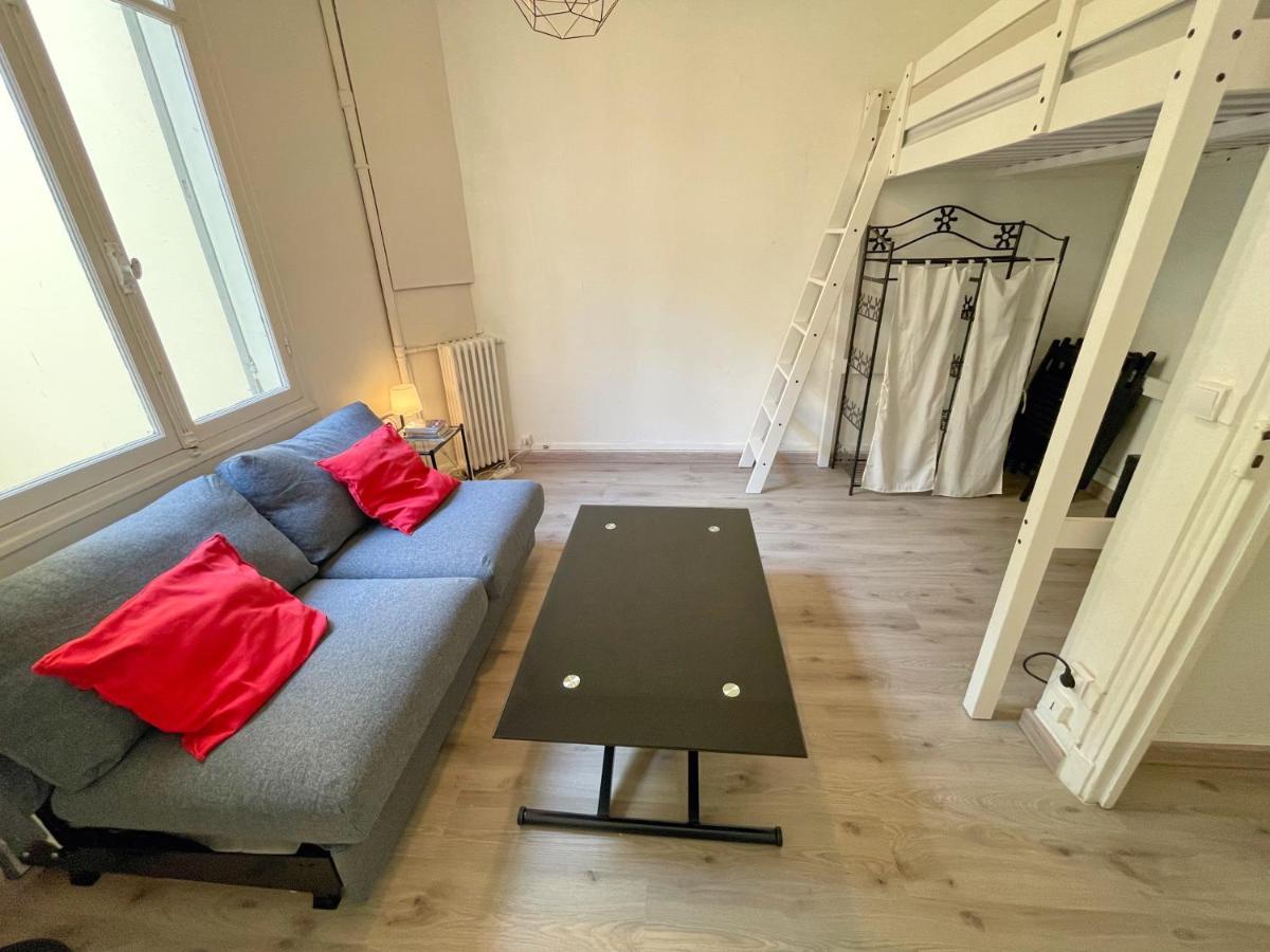 Studio Hypercentre - Calme Apartment นีซ ภายนอก รูปภาพ